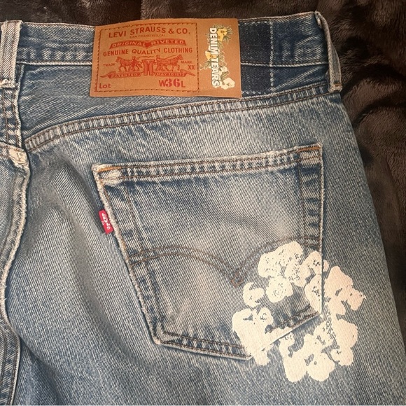 ❦❦ Denim Tears x Levi's Cotton Wreath Jean ❦❦ - Picture 11 of 11